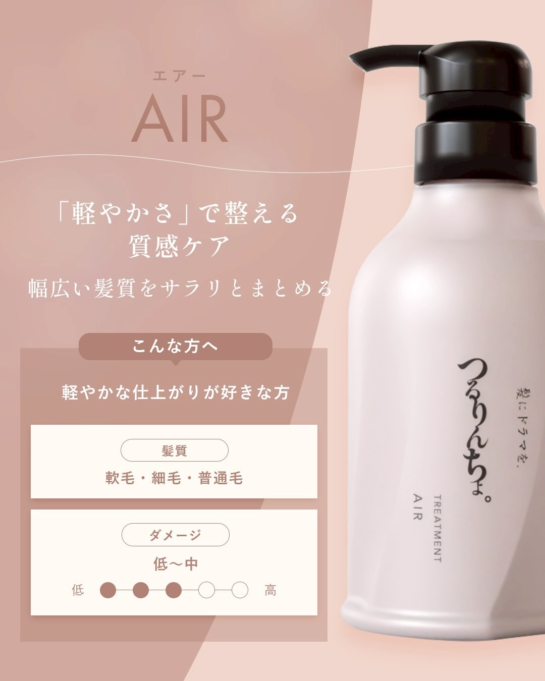 つるりんちょ。AIR トリートメント